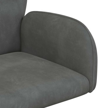 vidaXL Γυροσκοπική Καρέκλα Γραφείου 54x55x90cm Σκούρο Γκρι 1 τεμ.