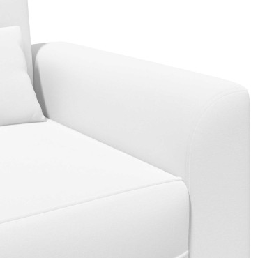 vidaXL Πολυθρόνα Λευκό Ύφασμα 90x88x85cm 1 τεμ.