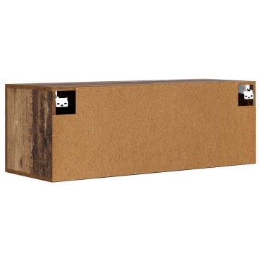 vidaXL Ντουλάπα Τοίχου Παλαιωμένο ξύλο 100x36,5x35cm 1 τεμ.