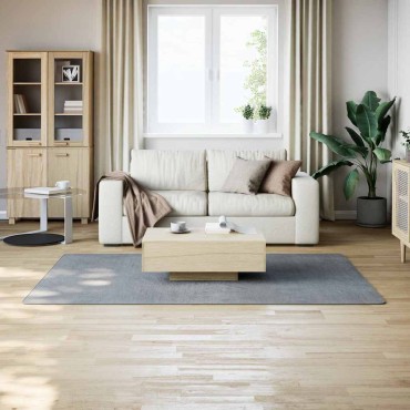 vidaXL Χαλί Πλενόμενο Μαλακό Shaggy Γκρι 160x230cm Αντιολισθητικό