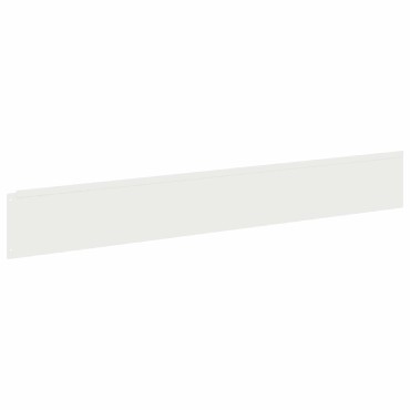 vidaXL Περίγραμμα γκαζόν 10 τμχ. 100 x 15 cm Ατσάλι Λευκό
