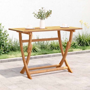 vidaXL Τραπέζι Sydney Ορθογώνιο Καφέ 110x55x75cm 1 τεμ.