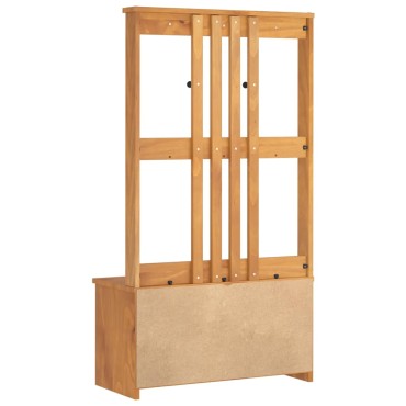 vidaXL Δέντρο χωλ "SANDNES" 87x40x159,5cm Πεύκο μασίφ ξύλο