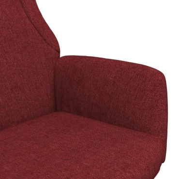 vidaXL Πολυθρόνα Relax Μπορντό Υφασμάτινη 70x77x94cm 1 τεμ.