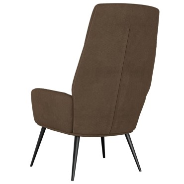 vidaXL Πολυθρόνα Relax Καφέ από Συνθετικό Καστόρι 70x77x94cm 1 τεμ.