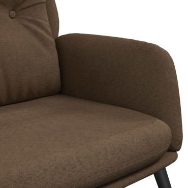 vidaXL Πολυθρόνα Relax Καφέ από Συνθετικό Καστόρι 70x77x94cm 1 τεμ.