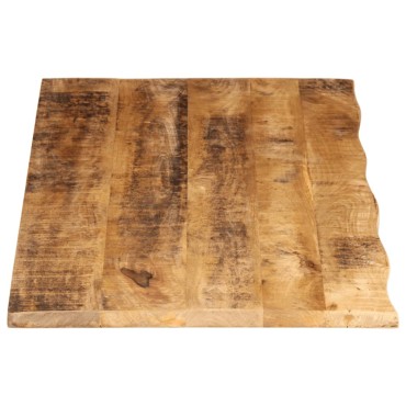 vidaXL Επιφάνεια Τραπεζιού 140x60x3,8cm Live Edge Μασίφ Ξύλο Μάνγκο 1 τεμ.