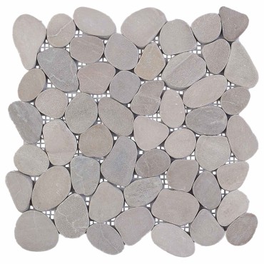 vidaXL Πέτρες Pebble Taupe 30 x 30 cm Πέτρες Ποταμού