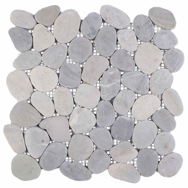 vidaXL Πέτρες Pebble Γκρι 30 x 30 cm Πέτρες Ποταμού