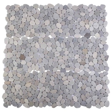 vidaXL Πέτρες Pebble Γκρι 30 x 30 cm Πέτρες Ποταμού