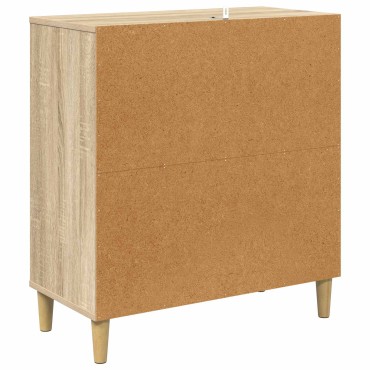 vidaXL Πλαϊνό γραφείο BORNE Sonoma 69x33x75cm Επεξεργασμένο Ξύλο 1 τεμ.