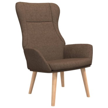 vidaXL Πολυθρόνα Relax Καφέ Υφασμάτινη 70x77x94cm 1 τεμ.