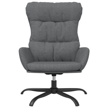 vidaXL Πολυθρόνα Relax Ανοιχτό Γκρι Υφασμάτινη 70x77x98cm 1 τεμ.