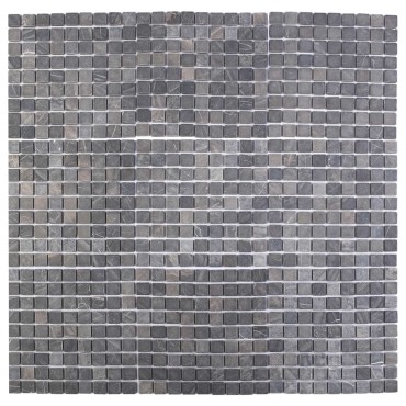 vidaXL Πλακίδια Μωσαϊκού Γκρι 30 x 30 cm Μάρμαρο