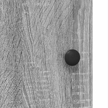 vidaXL Κομοδίνο Γκρι Sonoma Επεξεργασμένο Ξύλο 40x39,5x50cm 1 τεμ.