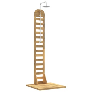 vidaXL Εξωτερικό ντους 225 cm Λευκό