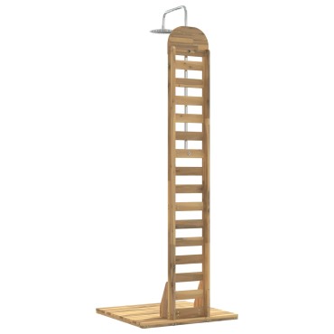 vidaXL Εξωτερικό ντους 225 cm Λευκό