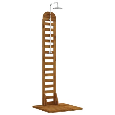 vidaXL Εξωτερικό ντους 225 cm Φυσικό