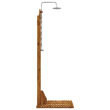 vidaXL Εξωτερικό ντους 225 cm Φυσικό
