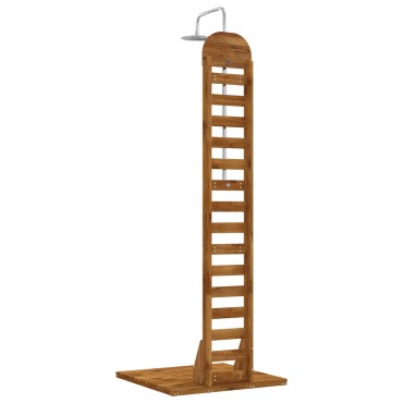 vidaXL Εξωτερικό ντους 225 cm Φυσικό
