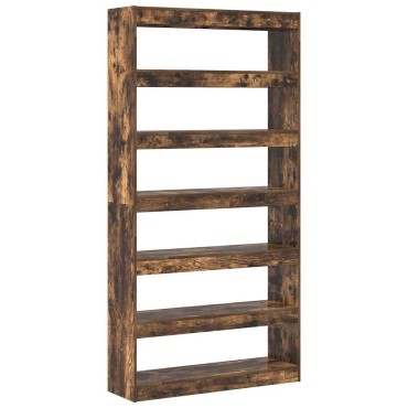vidaXL Βιβλιοθήκη 6 επιπέδων 100x30x198cm Επεξεργασμένο Ξύλο 1 τεμ.