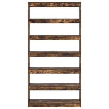 vidaXL Βιβλιοθήκη 6 επιπέδων 100x30x198cm Επεξεργασμένο Ξύλο 1 τεμ.