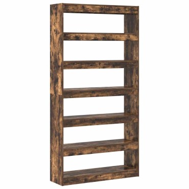 vidaXL Βιβλιοθήκη 6 επιπέδων 100x30x198cm Επεξεργασμένο Ξύλο 1 τεμ.