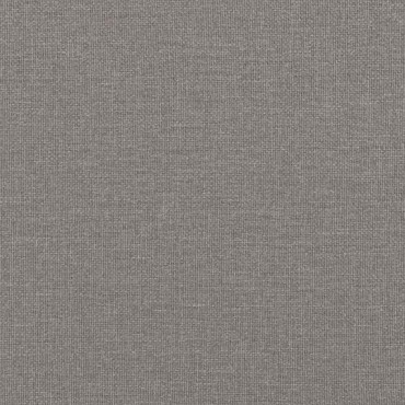 vidaXL LED κεφαλάρι Taupe ύφασμα 200x7x128cm