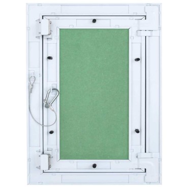 vidaXL Πάνελ Πρόσβασης Πράσινο και Ασημί 25 x 35 εκ