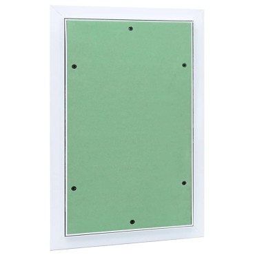 vidaXL Πάνελ Πρόσβασης Πράσινο και Ασημί 35 x 45 εκ