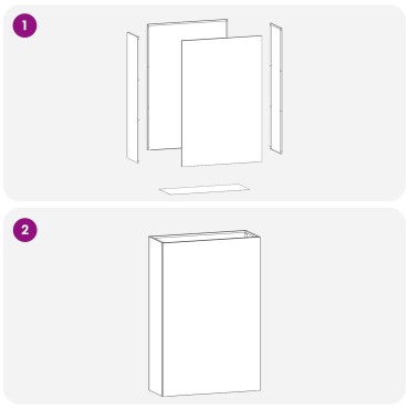 vidaXL Γλάστρα Κήπου Ασημί 50 x 20 x 75 εκ. Ανοξείδωτο Ατσάλι