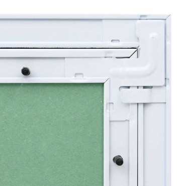 vidaXL Πάνελ Πρόσβασης Πράσινο και Ασημί 25 x 45 εκ