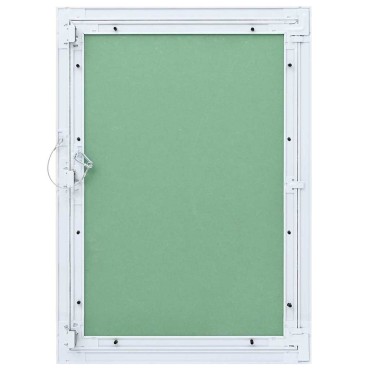 vidaXL Πάνελ Πρόσβασης Πράσινο και Ασημί 55 x 75 cm