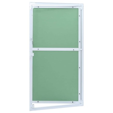 vidaXL Πάνελ Πρόσβασης Πράσινο και Ασημί 55 x 105 εκ