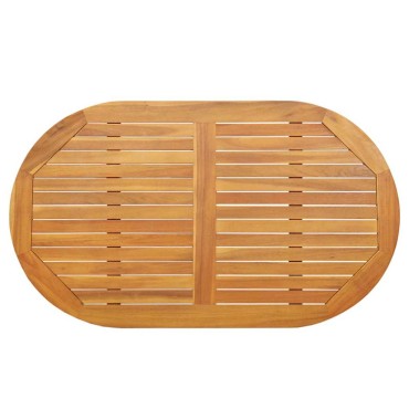 vidaXL Καπάκι τραπεζιού Φυσικό Λάδι 120x70x2cm