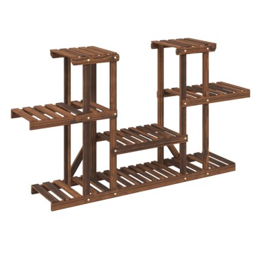 vidaXL Βάση Λουλουδιών 110 x 25 x 73 εκ. από Μασίφ Ξύλο Ελάτης
