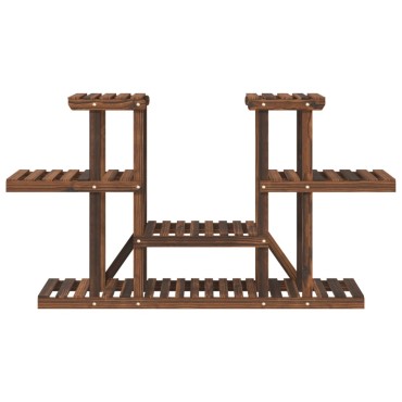 vidaXL Βάση Λουλουδιών 110 x 25 x 73 εκ. από Μασίφ Ξύλο Ελάτης