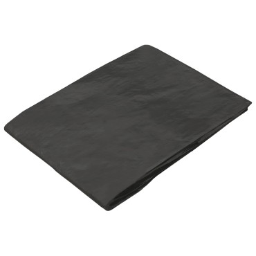 vidaXL Τεντόπανα με Θηλιές Ανθρακί Γκρι 8 x 8 μ 90 gsm PE