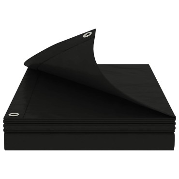vidaXL Τεντόπανα με Θηλιές Ανθρακί Γκρι 2 x 3 μ 260 γρ PE