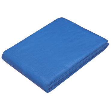 vidaXL Τεντόπανα με Θηλιές Μπλε 2 x 3 μ 180 gsm PE