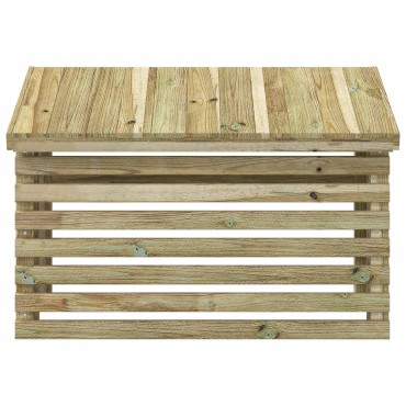vidaXL Κάλυμμα κλιματιστικού 90x40x60 εκ Εμποτισμένο Ξύλο Πεύκου
