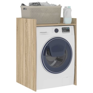vidaXL Ντουλάπα Πλυντηρίου Σονόμα 67,5x62x97cm Επεξεργασμένο ξύλο 1 τεμ.
