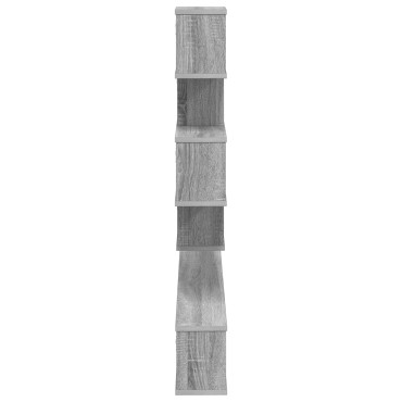 vidaXL Ράφι Τηλεόρασης Τοίχου Γκρι Sonoma 200x15x94 εκ 1 τεμ.