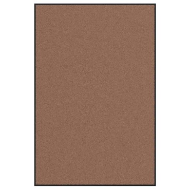 vidaXL Χαλάκι Εξώπορτας Καφέ και Μαύρο 120 x 180 cm 100% Πολυαμίδιο