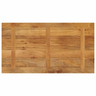 vidaXL Επιτραπέζια επιφάνεια 110x60x2,5cm Ορθογώνια από μασίφ ξύλο
