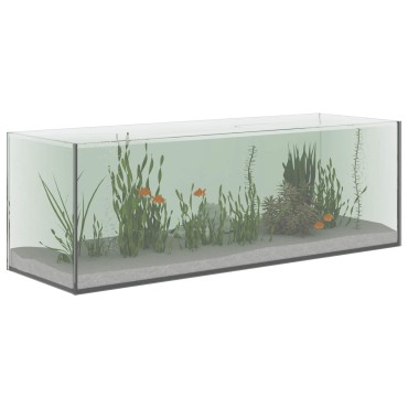 vidaXL Ενυδρείο με αποθήκευση Διαφανές 60 x 20 x 20 εκ. Γυαλί