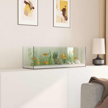 vidaXL Ενυδρείο με αποθήκευση Διαφανές 60 x 20 x 20 εκ. Γυαλί