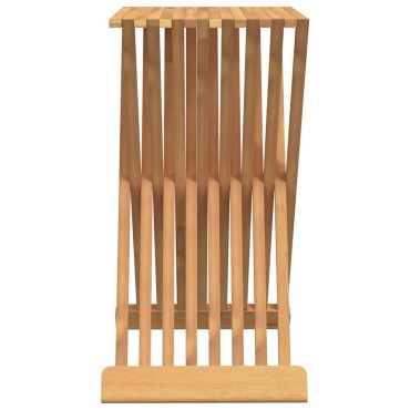 vidaXL Σκαμπό Πτυσσόμενο 40x32,5x70cm από Μασίφ Ξύλο Teak 1 τεμ.