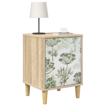 vidaXL Κομοδίνο GOTHA Sonoma Δρυς 36x33x50cm Επεξεργασμένο Ξύλο 1 τεμ.