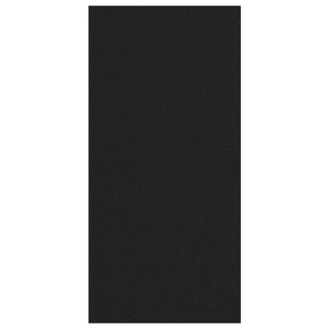 vidaXL Χαλάκι Εξώπορτας Μαύρο 120 x 250 cm 100% Πολυαμίδιο